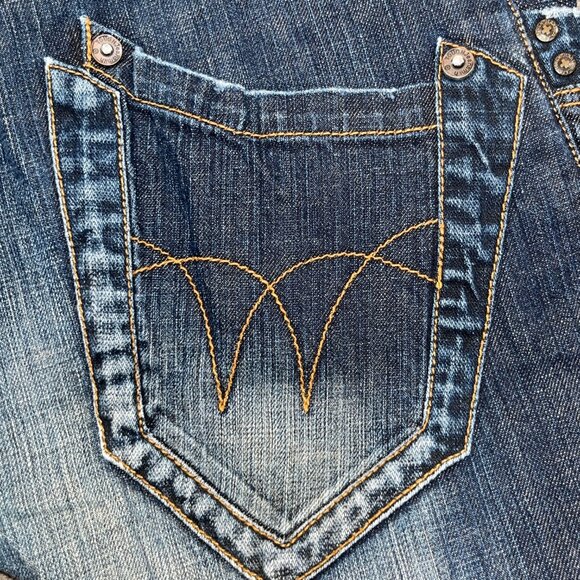 Vintage Y2K Tough Jeansmith Men's Jeans - Japanese Design = Size 34x31 - EUC - Picture 9 of 16